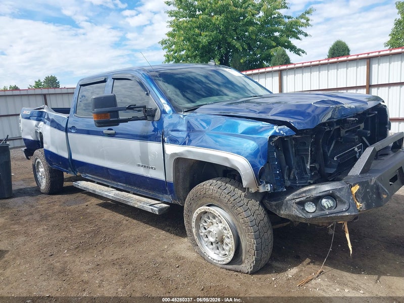 2015 Chevrolet Silverado 3500hd Lt Blue vin: 1GC4KZC82FF121331