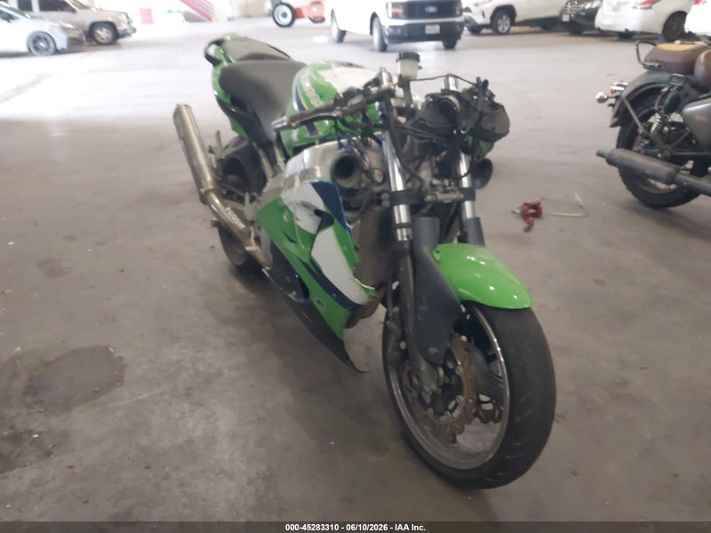 1999 Kawasaki Zx600 G Зеленый vin: JKAZX4G14XA035714