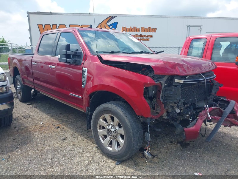2019 Ford F-350 Platinum Red vin: 1FT8W3BT5KEE50405