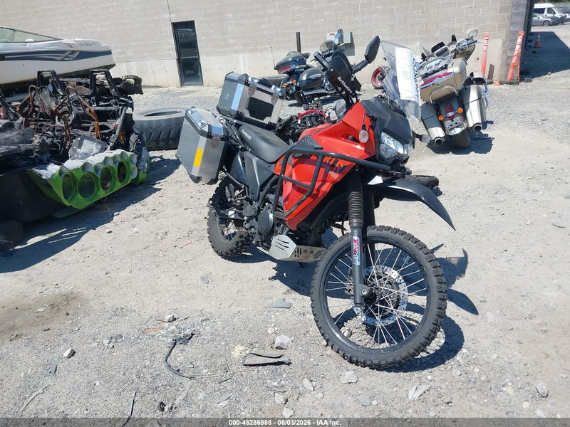 2022 Kawasaki Kl650 G Red vin: ML5KLEG1XNDA14352