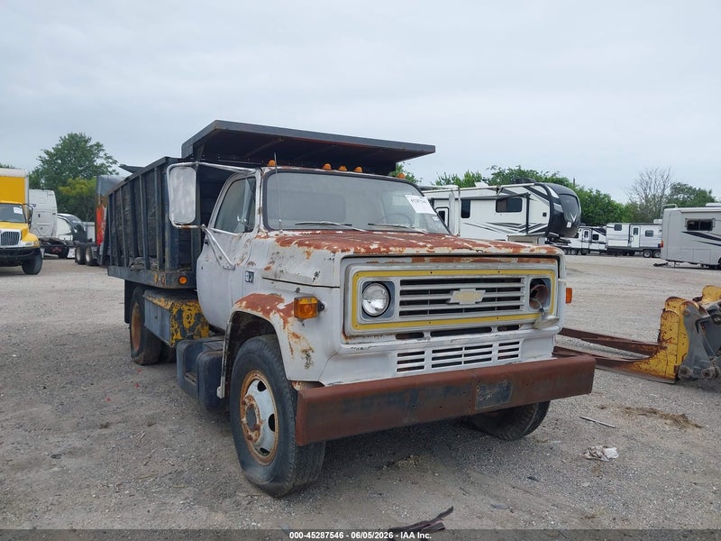 1986 Chevrolet C5000 C5d042 Gray vin: 1GBC5D1A5GV106328