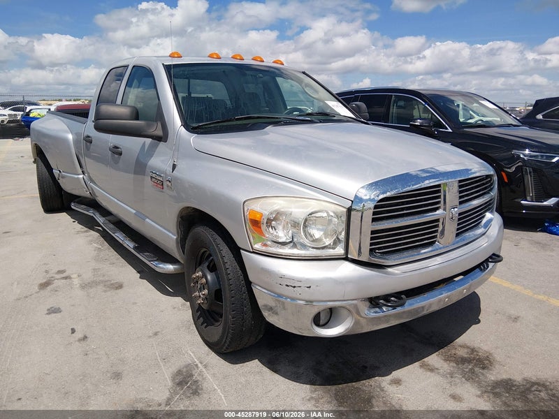 2008 Dodge Ram 3500 Slt Silver vin: 3D7ML48A58G109662