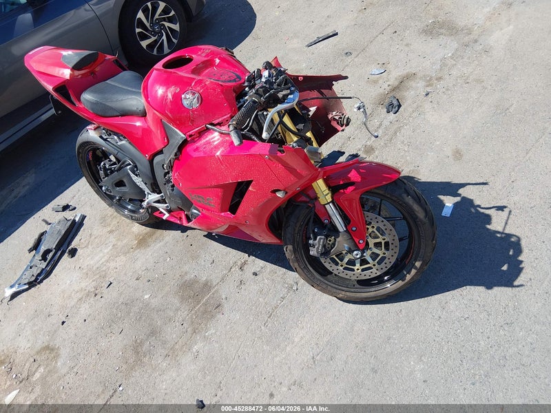 2021 Honda Cbr600 Rr Red vin: JH2PC40J2MK700240