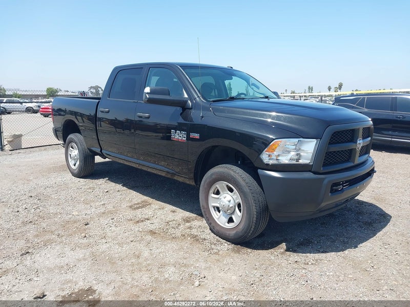 2017 Ram 3500 Tradesman  4x4 6'4 Box Black vin: 3C63R3CT8HG718985