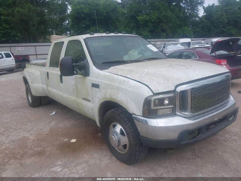 2004 Ford F-350 Lariat/xl/xlt White vin: 1FTWW32P24EB64993