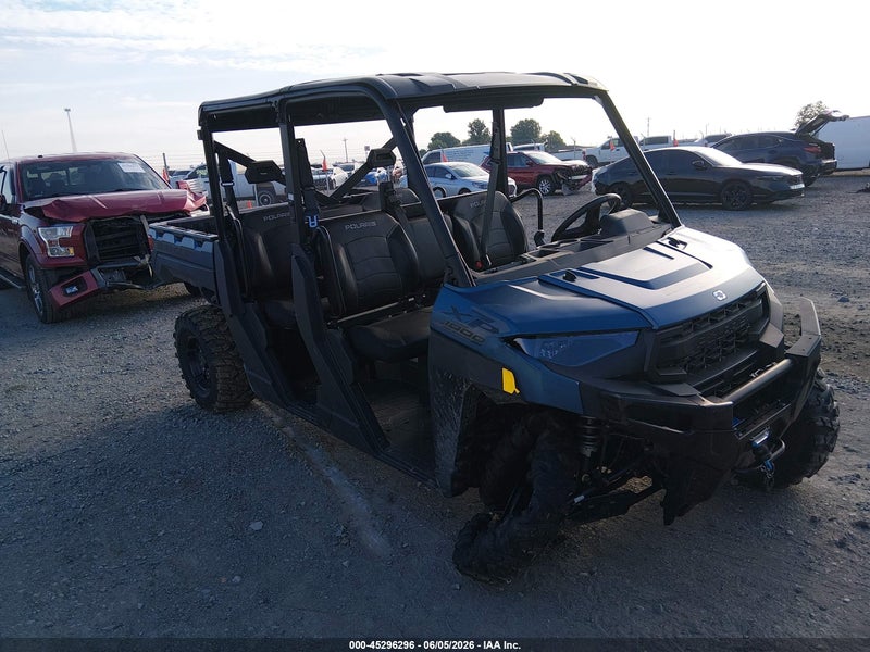 2025 Polaris Ranger Crew Xp 1000 Premium Blue vin: 4XARSE996S8765239