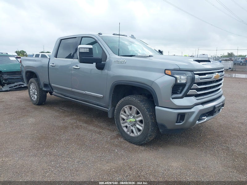2025 Chevrolet Silverado 2500hd 4wd  Standard Bed High Country Gray vin: 2GC4KREY2S1113230