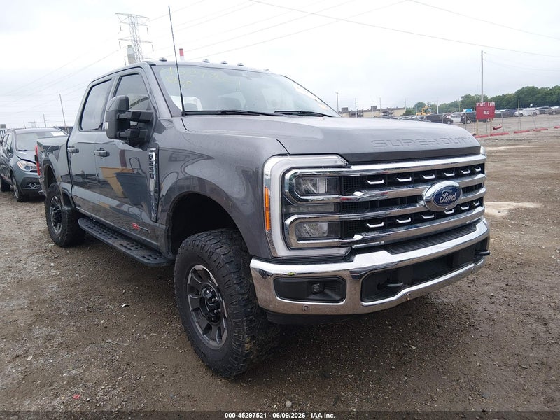 2023 Ford F-250 Lariat Gray vin: 1FT8W2BM2PED47131