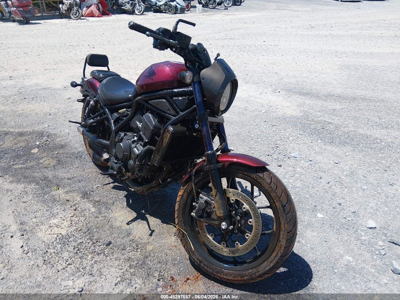 2021 Honda Cmx1100 A Maroon vin: JH2SC8309MK000459
