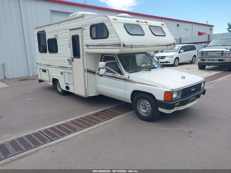 1985 Excel Pickup Commercial/camper   Белый vin: JT5RN55D4F0118364