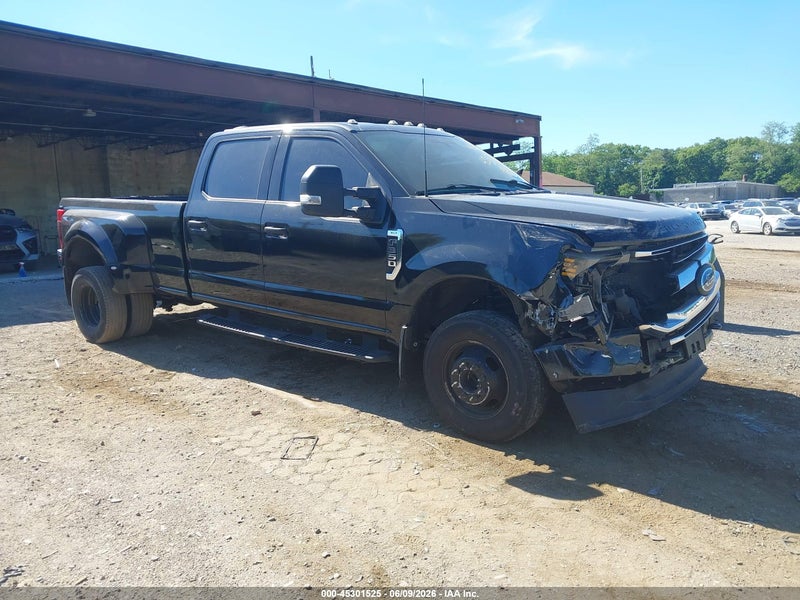 2021 Ford F-350 Xlt Черный vin: 1FT8W3DT0MED93854