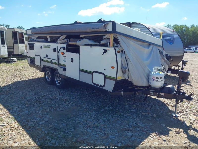 2020 Forest River Rockwood Premier 296wh Popup Camper   White vin: 4X4CPR724LD308591
