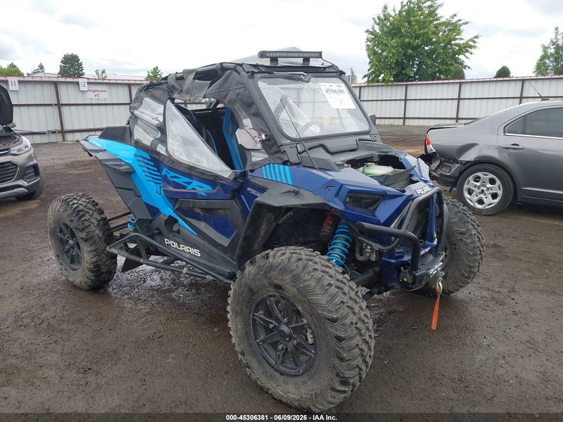 2020 Polaris Rzr Xp Turbo S Velocity Blue vin: 3NSPAG929LG165858