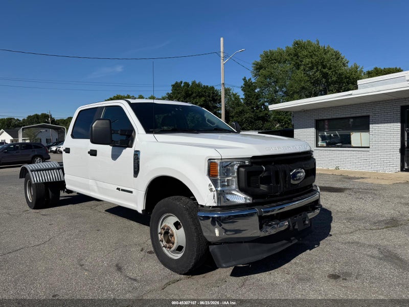 2021 Ford F-350 Chassis Xl White vin: 1FD8W3HTXMEC75168