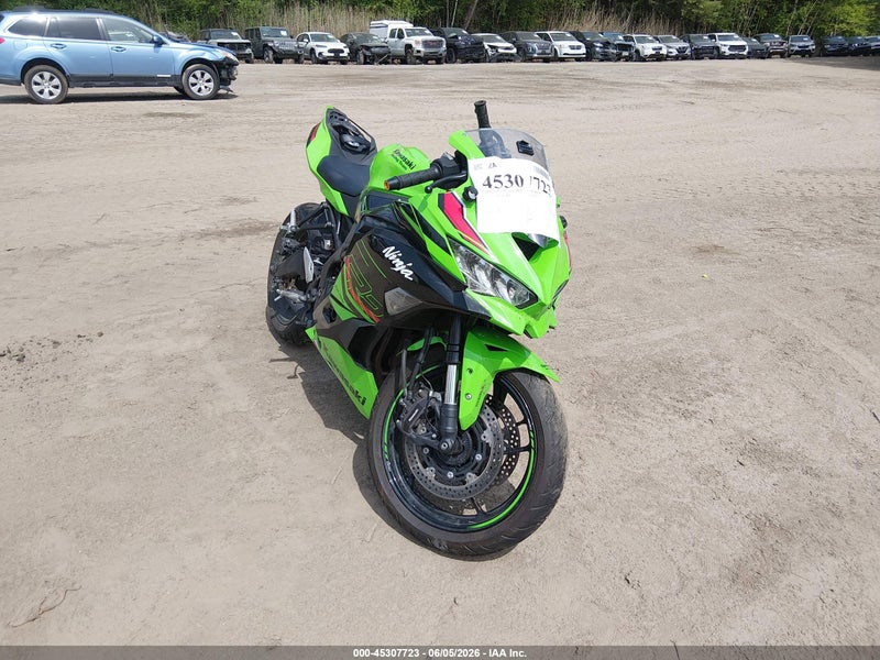 2024 Kawasaki Zx400 S Green vin: ML5ZXCS16RDA15695