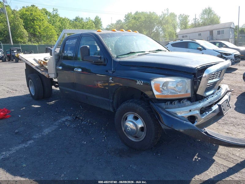 2006 Dodge Ram 3500 Slt/sport Black vin: 3D7MX48C06G139302