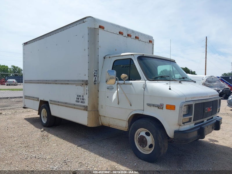 1993 Gmc Cutaway Van G3500 White vin: 2GDHG31KXP4516441