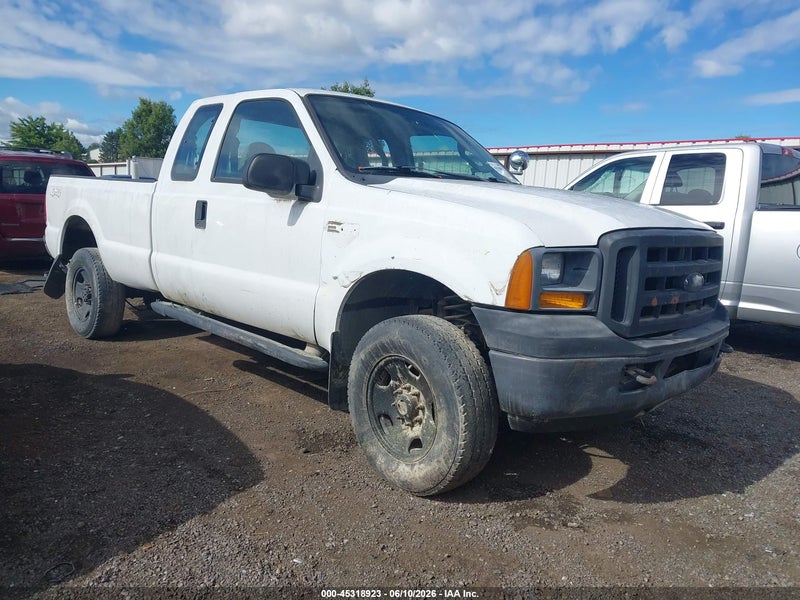 2005 Ford F-350 Lariat/xl/xlt White vin: 1FTWX31555EC88691