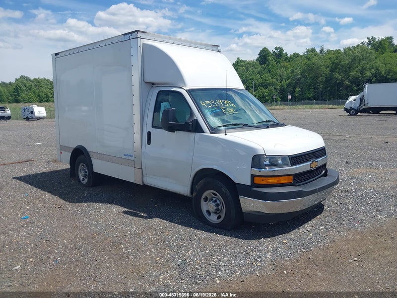 2024 Chevrolet Express Cutaway Work Van Белый vin: 1GB0GRFP1R1258348