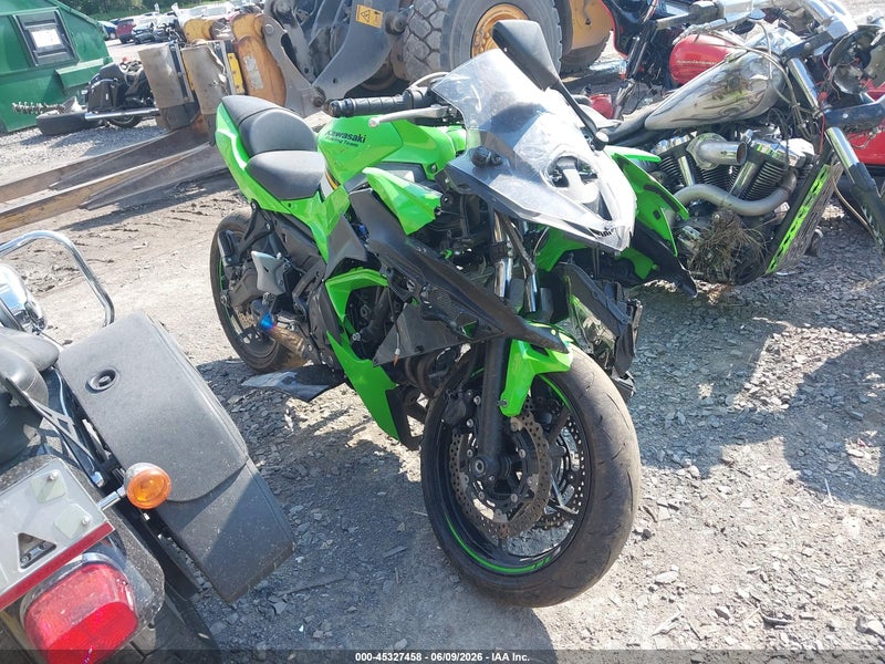 2025 Kawasaki Ex650 P Green vin: ML5EXEP11SDAD8502