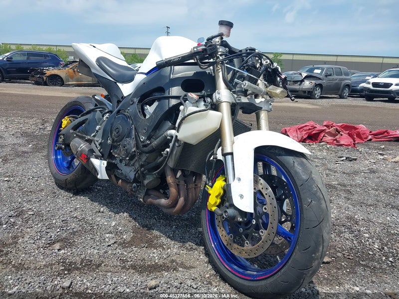 2006 Suzuki Gsx-r600 K6 White vin: JS1GN7DA562114529