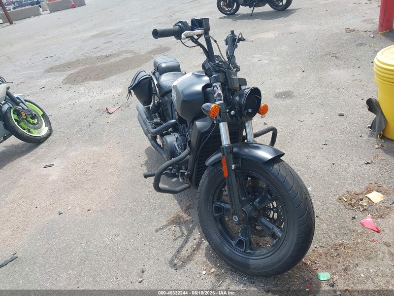 2021 Indian Motorcycle Co. Scout Bobber Sixty Abs Black vin: 56KMTA110M3176132
