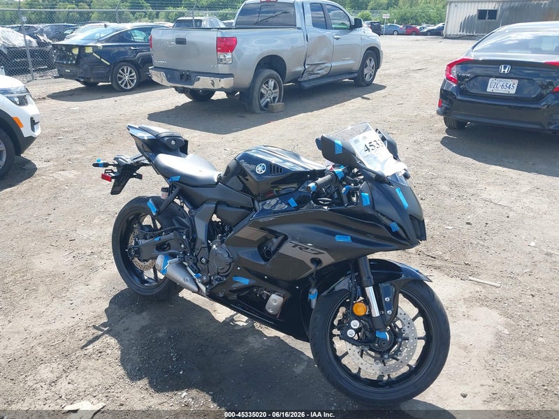 2025 Yamaha Yzfr7   Black vin: JYARM38EXSA020892