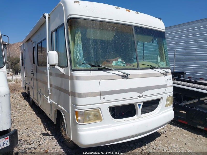 1999 Ford F550 Super Duty Stripped Chass White vin: 3FCLF53SXXJA22554