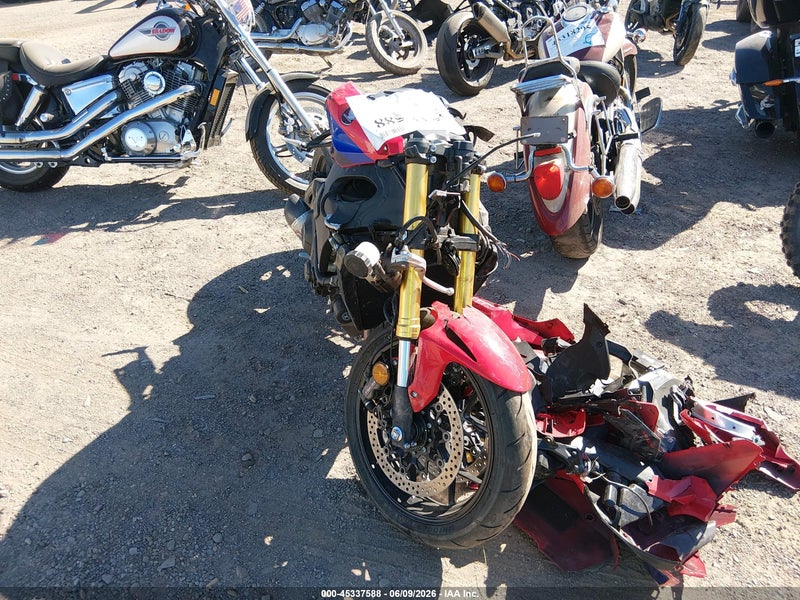 2022 Honda Cbr1000 Ra Красный vin: JH2SC7754NK500112