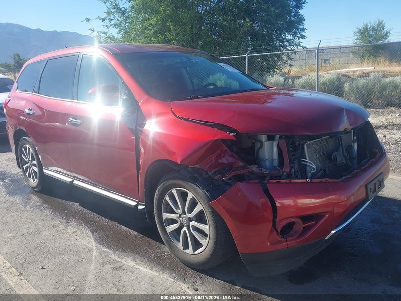 2014 Nissan Pathfinder S vin: 5N1AR2MM2EC673635