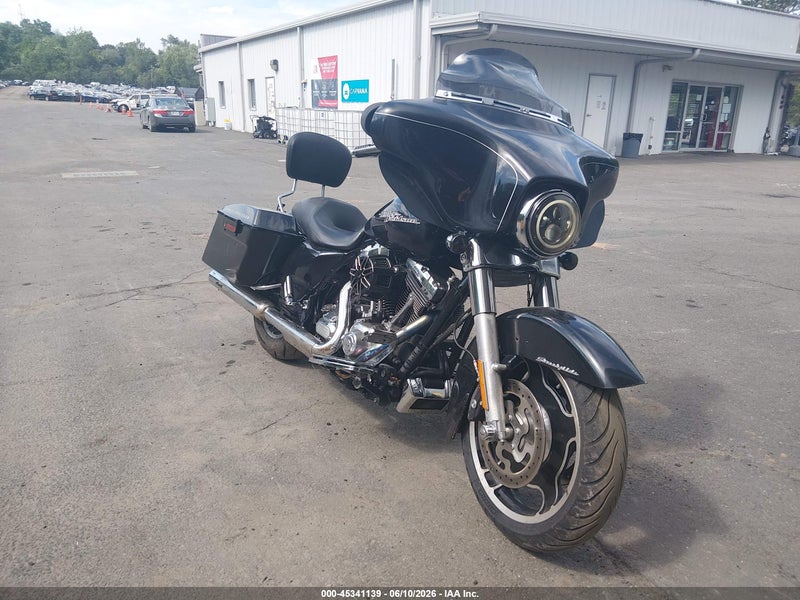 2013 Harley-davidson Flhx Street Glide Черный vin: 1HD1KBM17DB606739