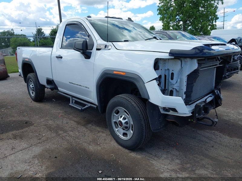 2024 Gmc Sierra 2500hd Pro White vin: 1GT39LE75RF121241