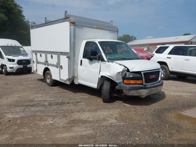 2017 Gmc Savana Cutaway Work Van White vin: 1GD37RCG8H1196096