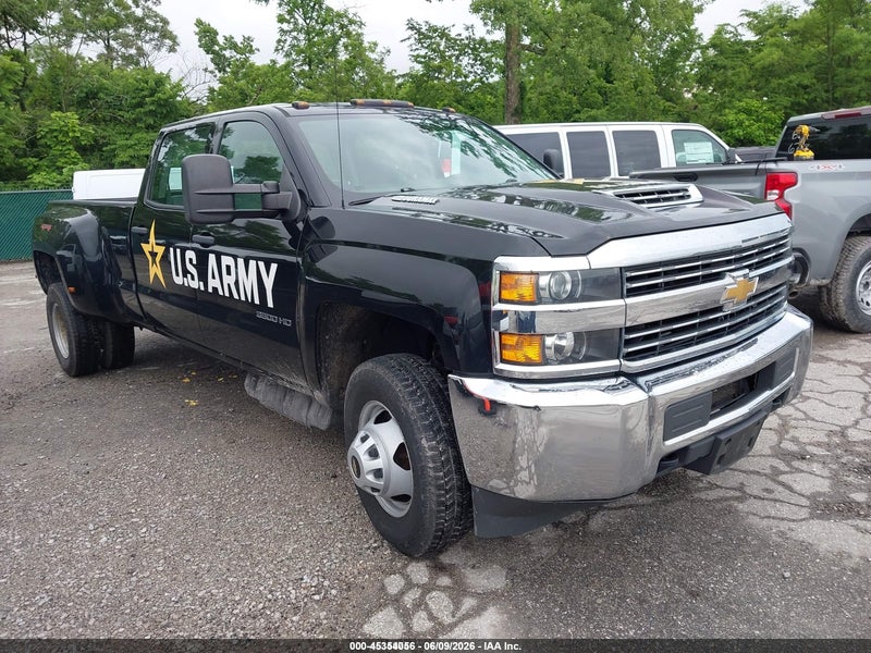 2017 Chevrolet Silverado 3500hd Wt Black vin: 1GC4KYCY9HF224775