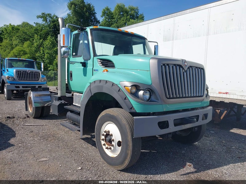 2013 International 7000 7600 Green vin: 1HSGPSHR6DJ385371