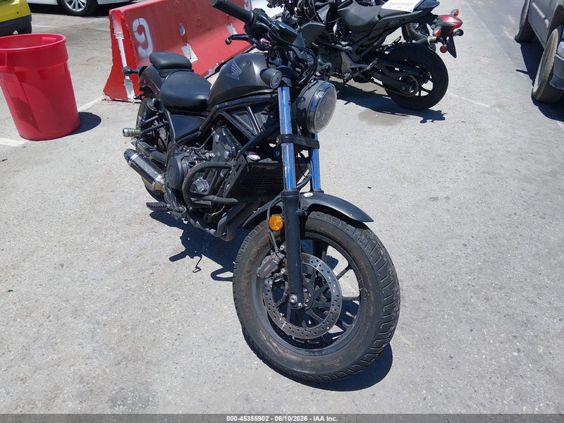 2021 Honda Cmx500 A Черный vin: MLHPC565XM5400465