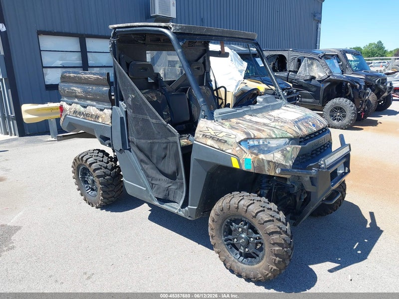 2021 Polaris Ranger Xp 1000 Premium Green vin: 4XARRE992M8024925