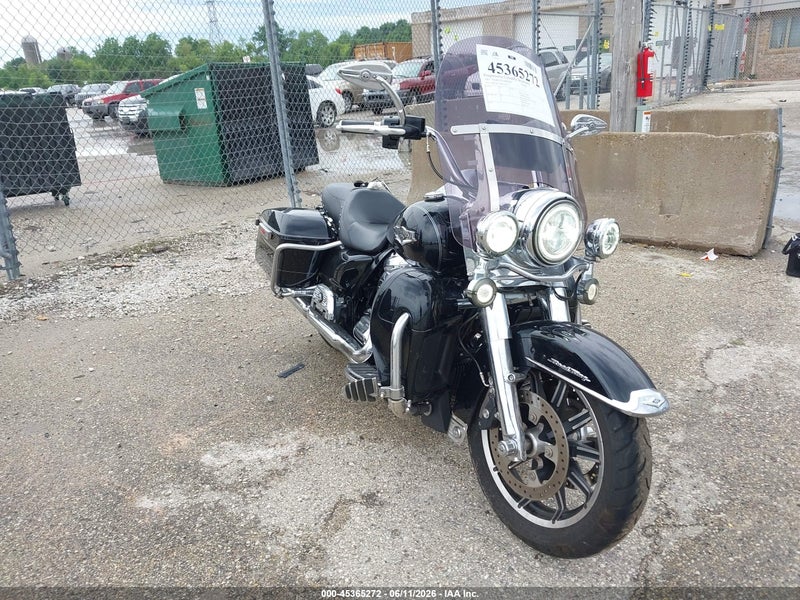 2017 Harley-davidson Flhr Road King Черный vin: 1HD1FBC18HB673653