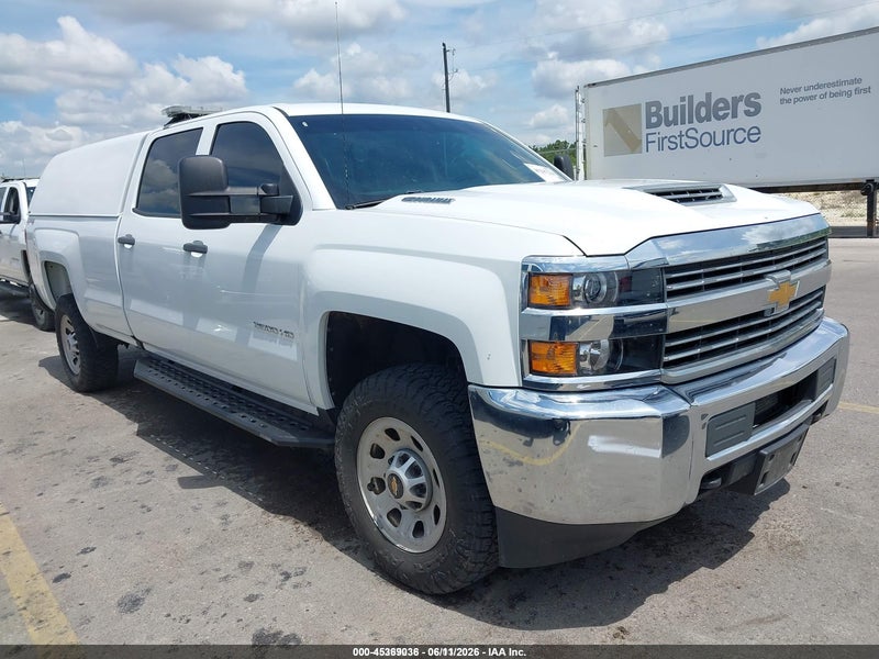 2017 Chevrolet Silverado 3500hd Wt White vin: 1GC4KYCY0HF198048