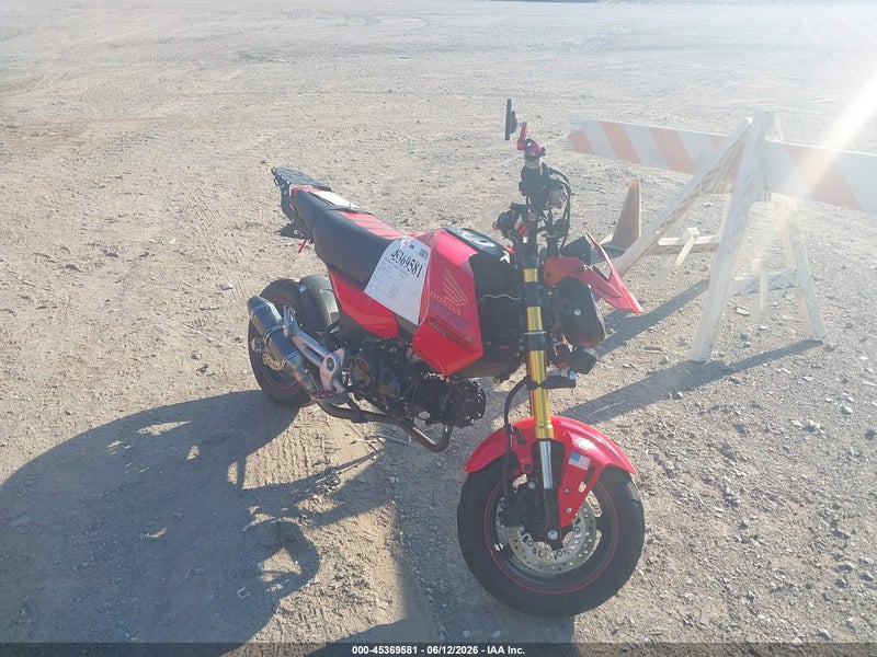 2025 Honda Grom 125 Красный vin: MLHJC9218S5300457