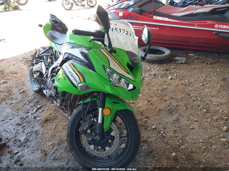 2025 Kawasaki Zx400 S Green vin: ML5ZXCS16SDA42630
