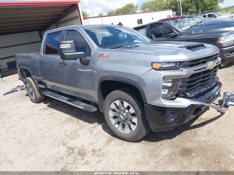 2026 Chevrolet Silverado 2500 Hd , Standard Bed, Wt, 4wd Gray vin: 1GC4KME74TF259598