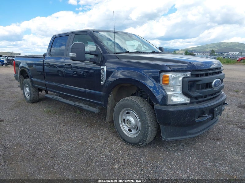2022 Ford F-350 Xl Blue vin: 1FT8W3B69NEE25215