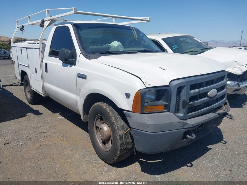 2006 Ford F-350 Xl/xlt White vin: 1FTWF30Y16EC19299
