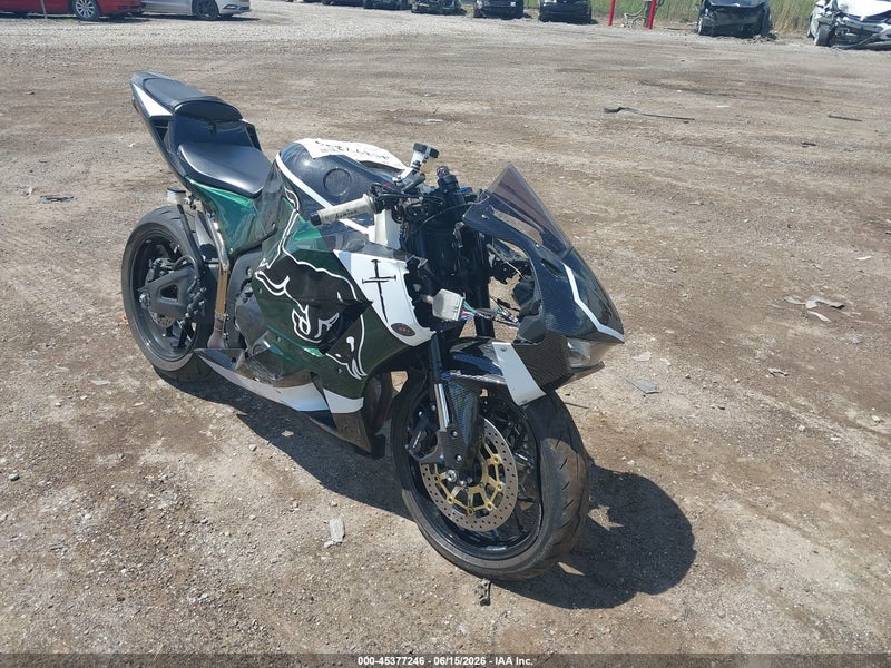 2025 Honda Cbr600 Rr Green vin: JH2PC40H3SK200288