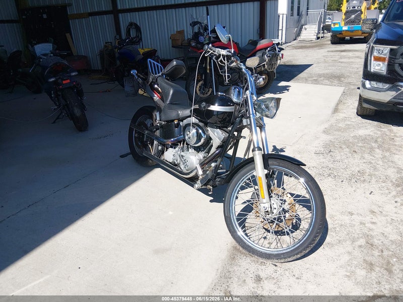 2003 Harley-davidson Fxst   Black vin: 1HD1BHY193Y095494