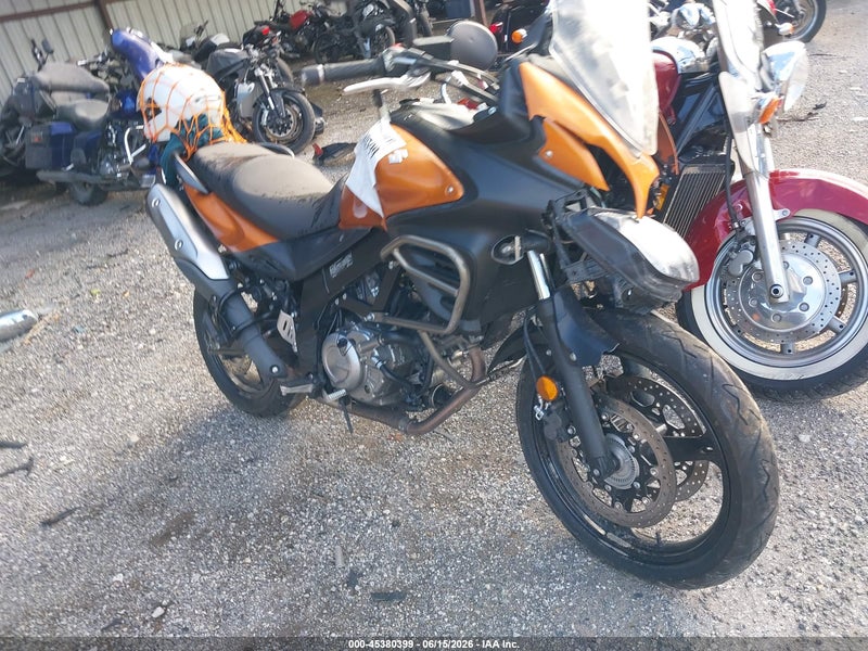 2012 Suzuki Dl650 A Orange vin: JS1VP56A8C2103653