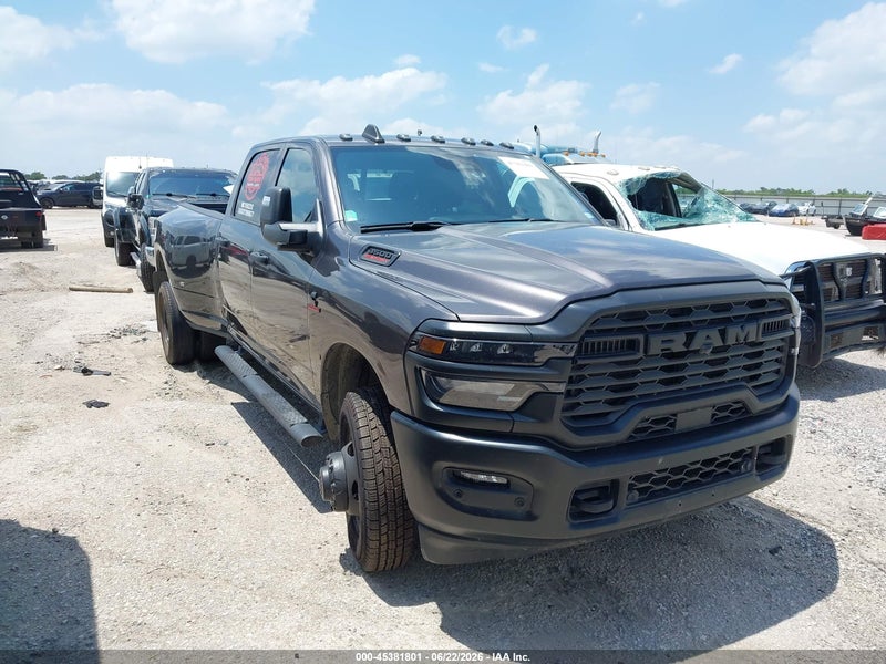 2025 Ram 3500 Tradesman  4x4 8' Box Серый vin: 3C63RRGL4SG509604