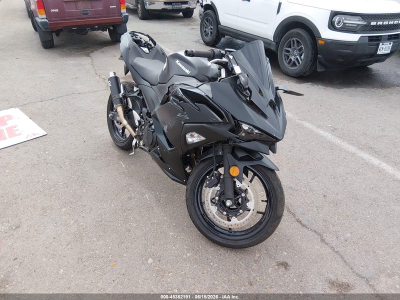 2026 Kawasaki Ex500 H Black vin: ML5EXGH13TDAA4377