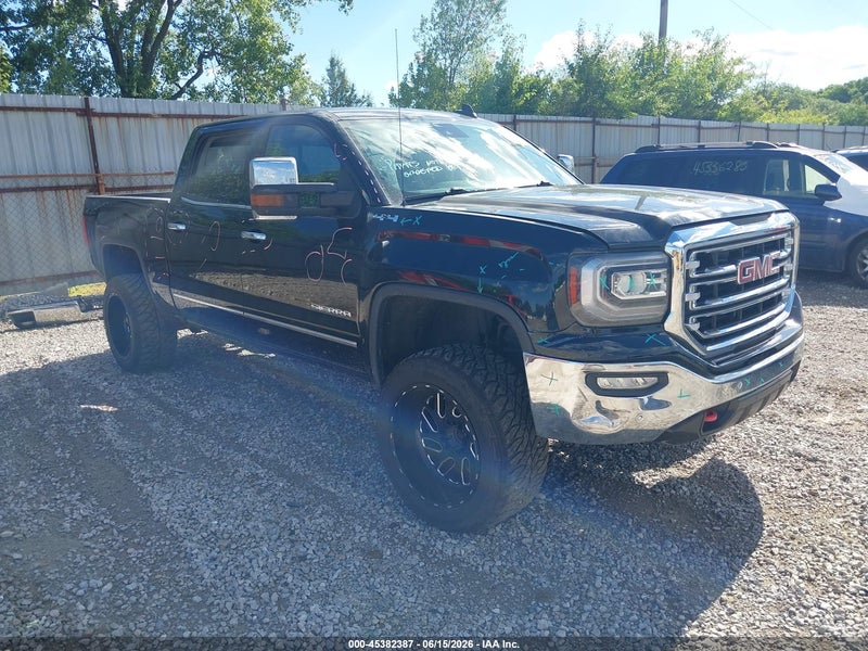 2018 Gmc Sierra 1500 Slt vin: 3GTU2NEJ7JG411273